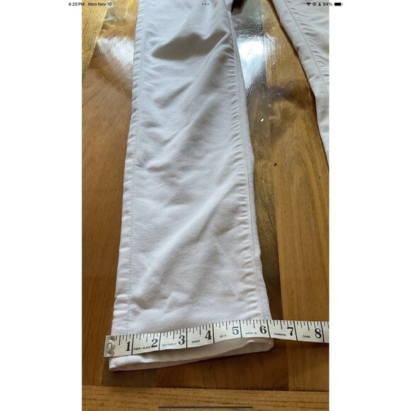 7 For All Mankind Women's Size 29 Jeans White Denim Cotton Stretch Roxanne Fit - Picture 7 of 8